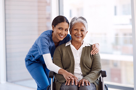 Her kindness and compassion helps with healing, a Photo by Peopleimages.com