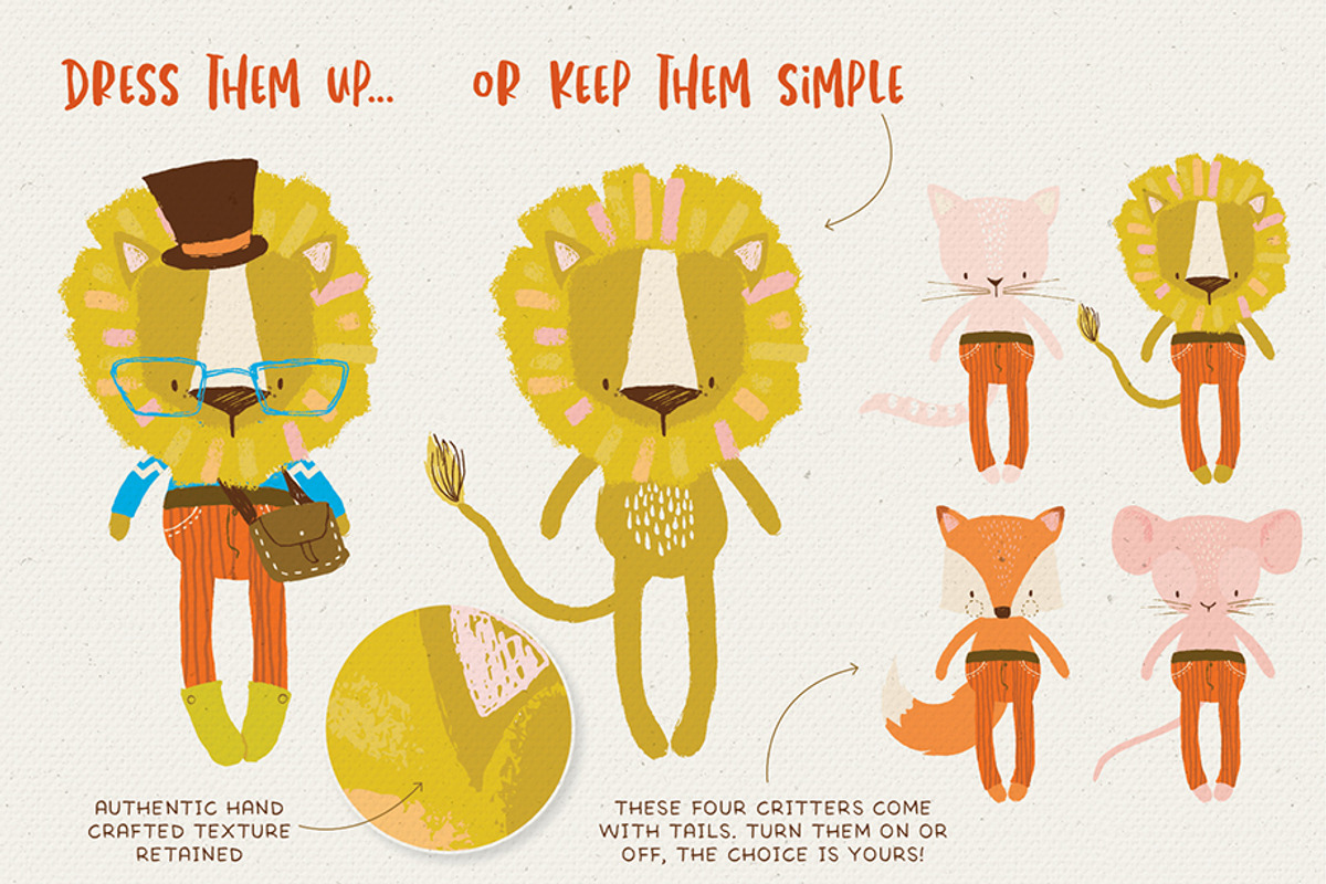 The Cute Critter Creator, an Animal Illustration by Lisa Glanz (Photo 6 of 16)