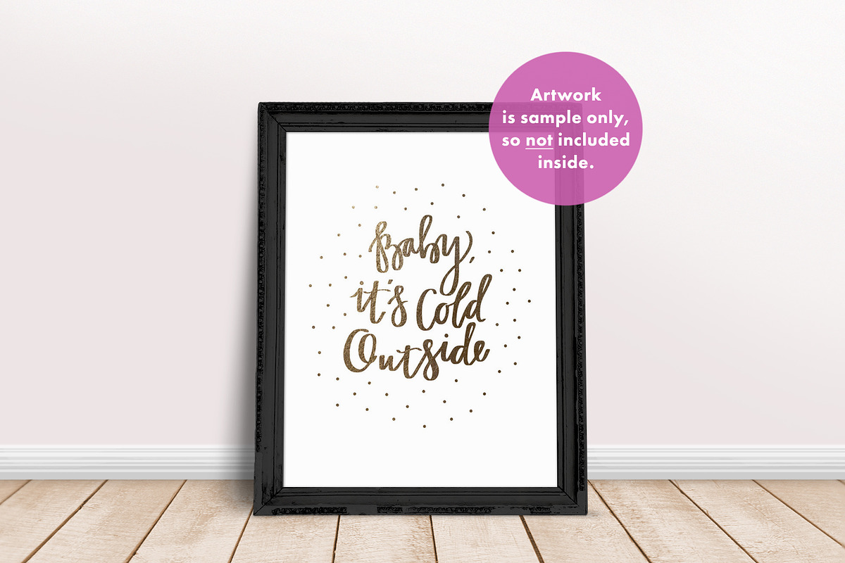 Editable Frame Mockups Scenes Bundle, a Print Template by Hype Your Prints (Photo 7 of 10)
