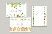Watercolor fall clipart, an Object Graphic by OrangePeafowlArt (Thumbnail 5 of 13)