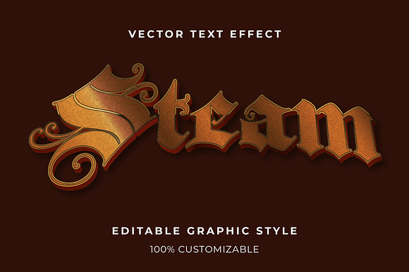 Victorian Elegant Ornate Text Effect preview 3