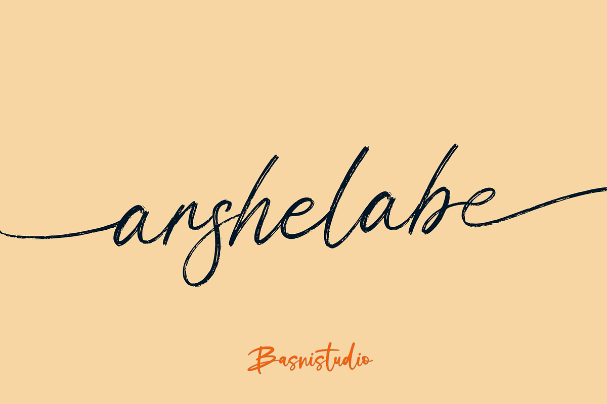 British Millstone Brush Font, a Handwritten Font by Basnistudio (Photo 2 of 10)