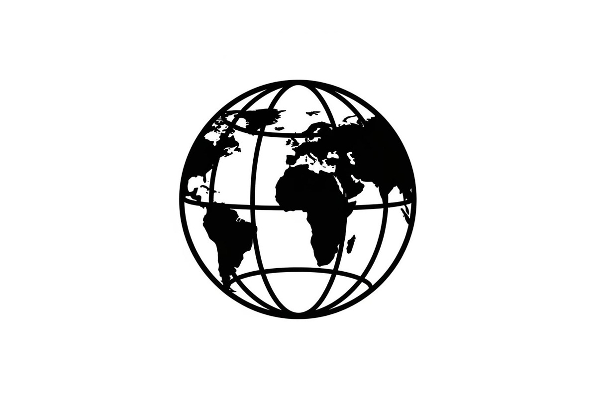 Global Earth World Map Icon Bundle, an Icon by musafir_fashion (Photo 3 of 10)