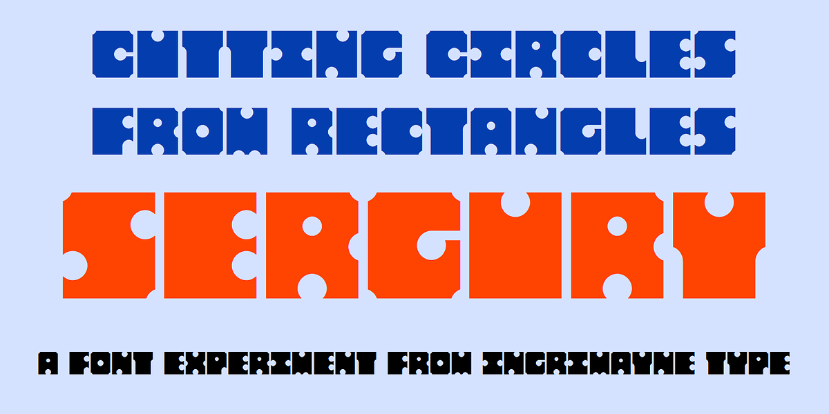 Sergury, a Sans Serif Font by Ingrimayne Type (Photo 1 of 6)
