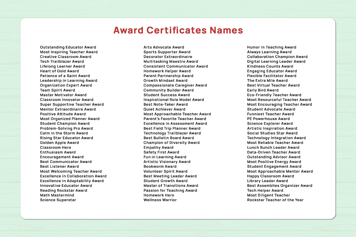 Teacher Appreciation Certificate, a Print Template by Snapybiz (Photo 6 of 10)