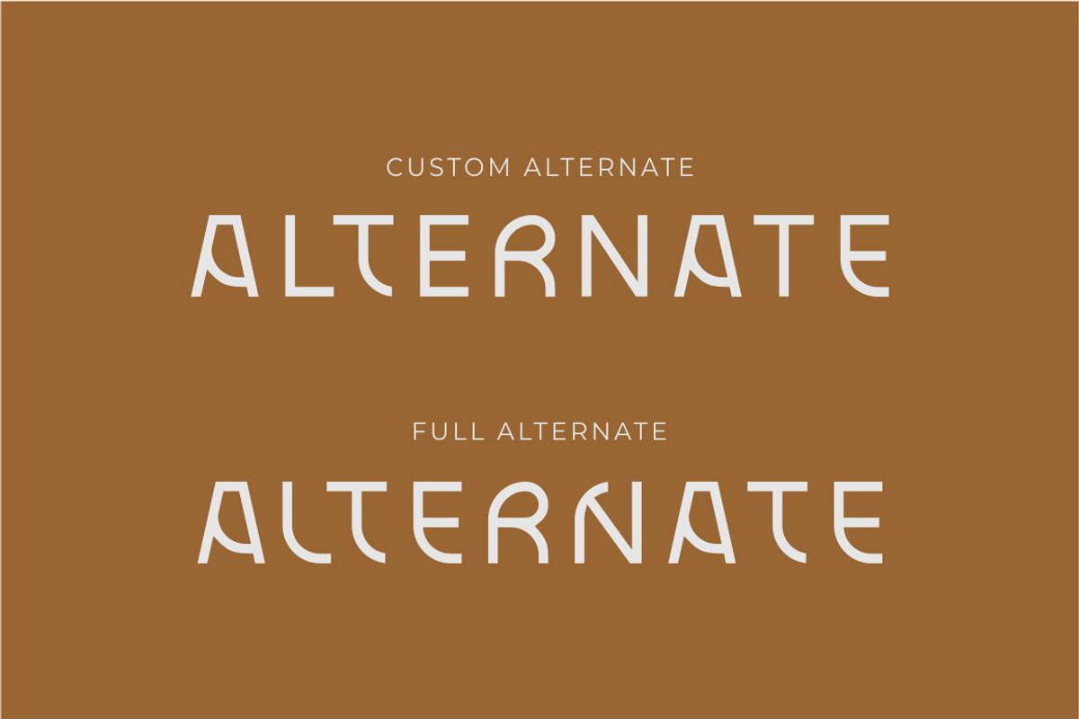 Blax - Sans Serif Alternate Font, a Sans Serif Font by suhadidesign (Photo 8 of 20)