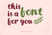 Bold Bust Handcrafted font, a Sans Serif Font by Mehul Munjani (Thumbnail 5 of 10)