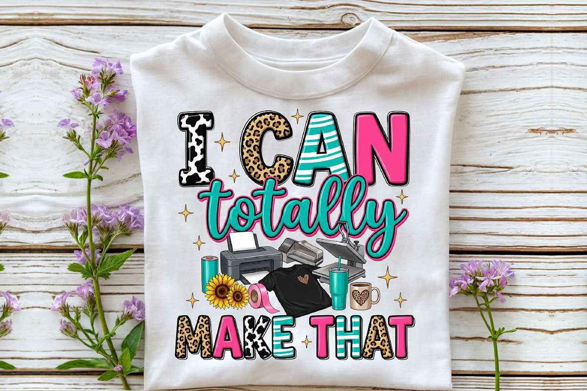 I Can Totally Make That Sublimation, a Work Illustration by Sublimation Artist (Photo 3 of 9)