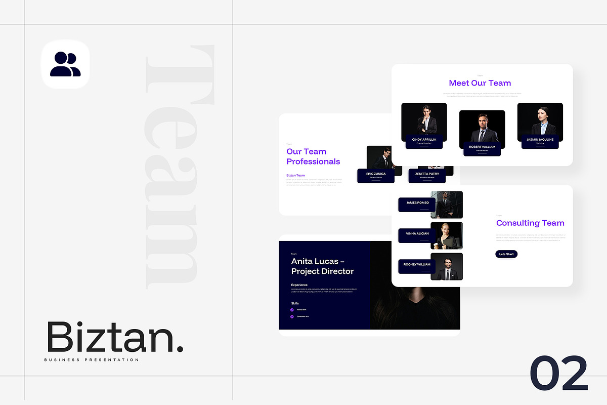 Biztan – Business Google Slides, a Presentation Template by Ermedia Studio (Photo 7 of 8)