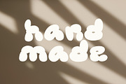 Puffie - Unique Bubble Font, a Font by Studio Funshop by Kelli (Thumbnail 3 of 12)