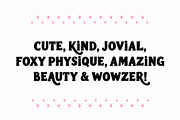 Vintage Dreams Font, a Slab Serif Font by Miss Tiina (Thumbnail 4 of 5)