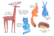 Kids love funny animals. Part 4, an Animal Illustration by Annakniaz (Thumbnail 2 of 14)