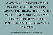 Orvella Font, a Serif Font by Marvadesign (Thumbnail 4 of 12)