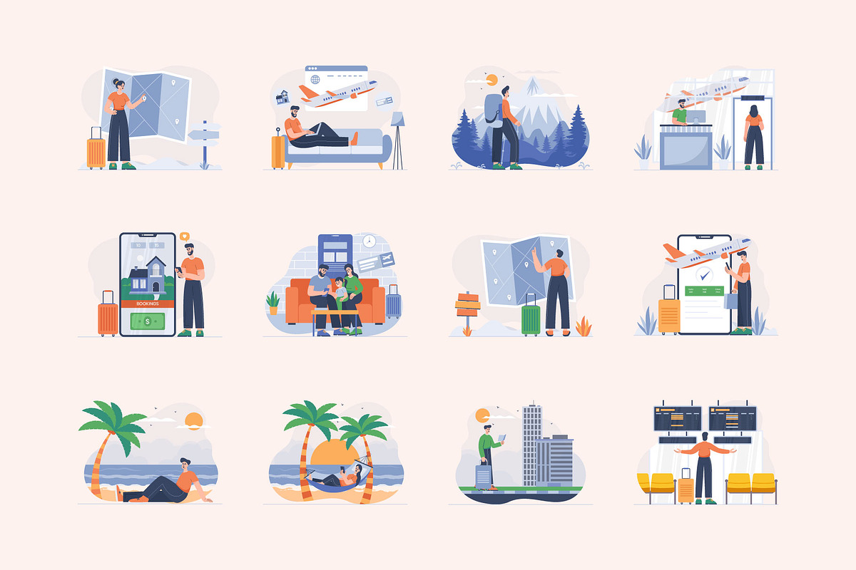 Holiday Illustrations, a Templates & Theme by Triangle Squad (Photo 3 of 4)