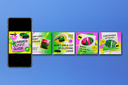 Summer Sale  Instagram Carousel, a Social Media Template by graphicook (Thumbnail 3 of 3)