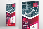 Modern Roll Up Banner Template, a Stationery Template by Tbunny (Thumbnail 2 of 3)