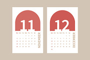 Simple 2023 New Year Calendar, a Stationery Template by Lucky Xtian (Thumbnail 4 of 4)