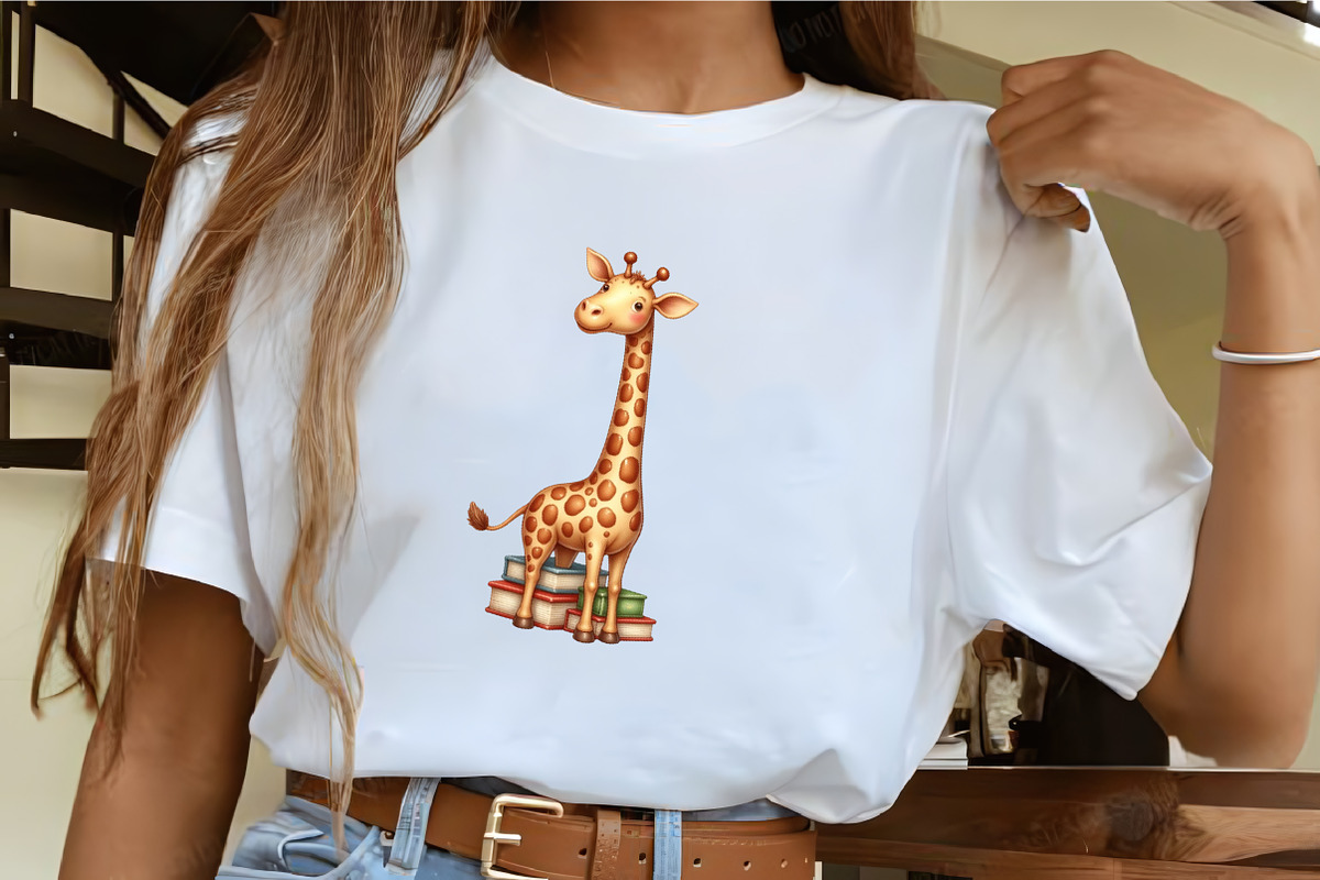 Cute Funny School Animals Sublimatio, an Illustration by CrexoraLab (Photo 1 of 5)