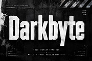 Darkbyte, a Slab Serif Font by Wow Magic (Thumbnail 4 of 5)