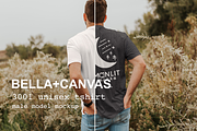 The Bella Canvas 3001 Mockup Bundle, an Advertising Mockup by Moonlit Mocks (Thumbnail 4 of 11)