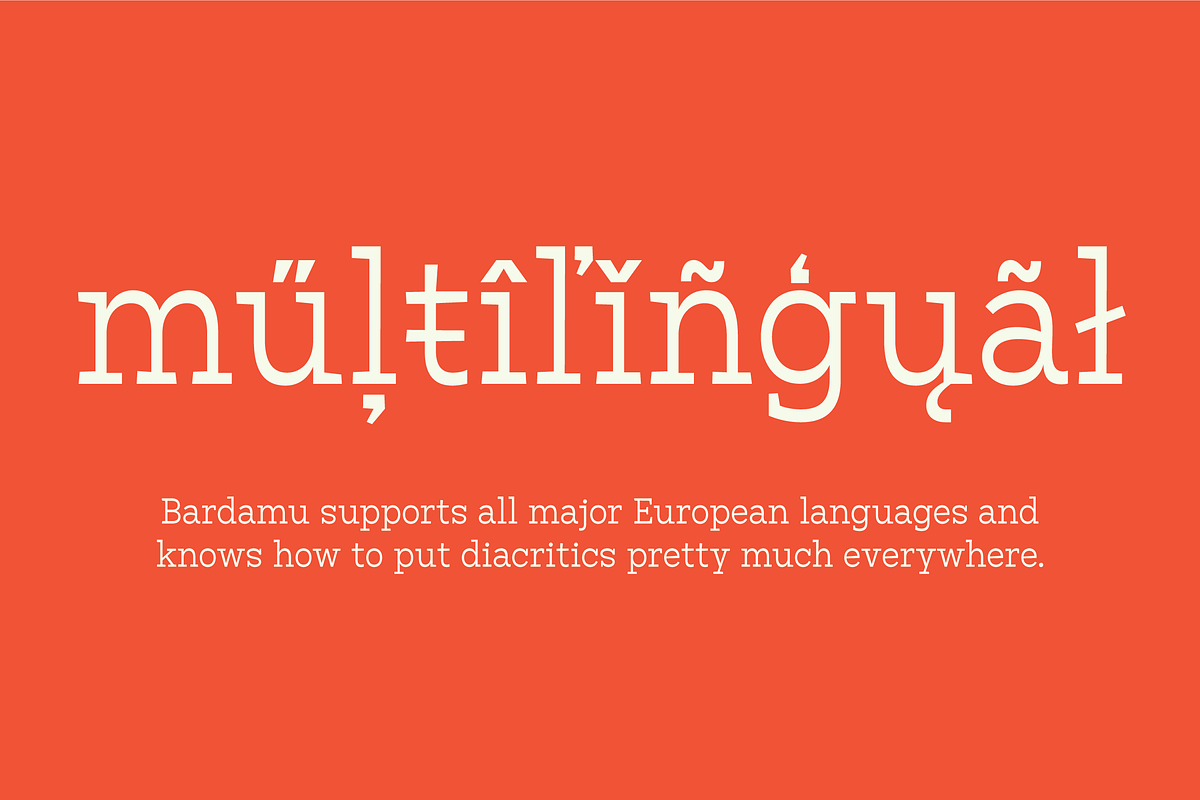 Bardamu - Happy & Weird Slab Serif preview 5