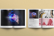 Work Portfolio Template, a Magazine Template by E-Type (Thumbnail 7 of 8)