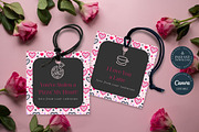 Valentines Gift labels 2x2, a Stationery Template by Tracia Creative (Thumbnail 3 of 4)