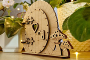 Fairy Door Set - Laser Cut Designs, an Object Graphic by VectorPainter (Thumbnail 6 of 9)