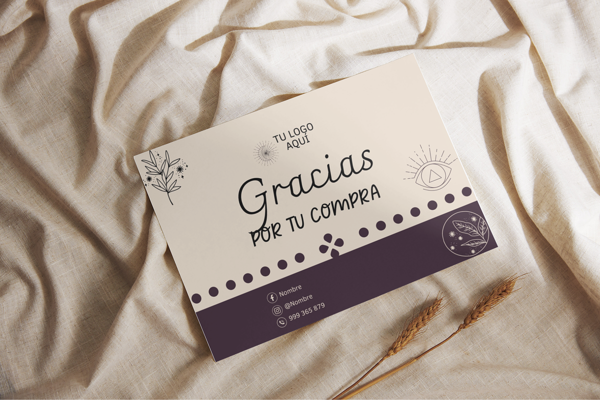 Business thank you card, a Card Template by JoDiFe (Photo 2 of 6)