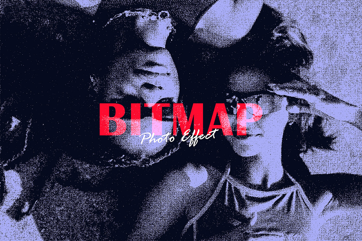 Bitmap Photo Effect, a Layer Style Add-On by Svaha Graphic Studio (Photo 1 of 3)