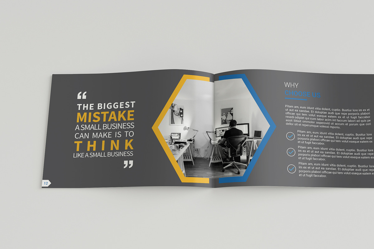 A5 Company Profile, a Brochure Template by BoriesBechker (Photo 7 of 13)