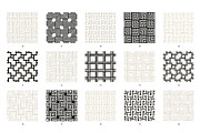 Square. Seamless Patterns Bundle, a Pattern Graphic by Curly_Pat (Thumbnail 5 of 8)