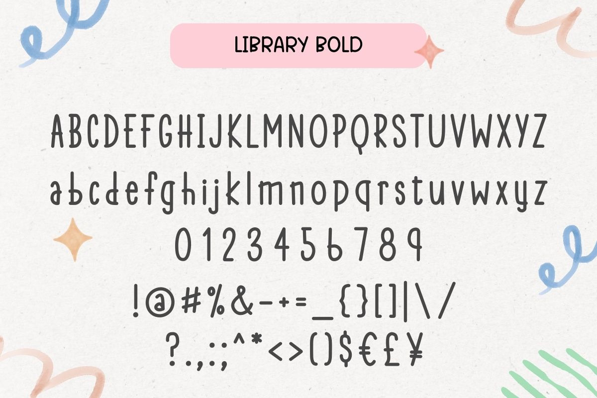 Library - Handwriting Font, a Handwritten Font by AnningArts (Photo 8 of 8)