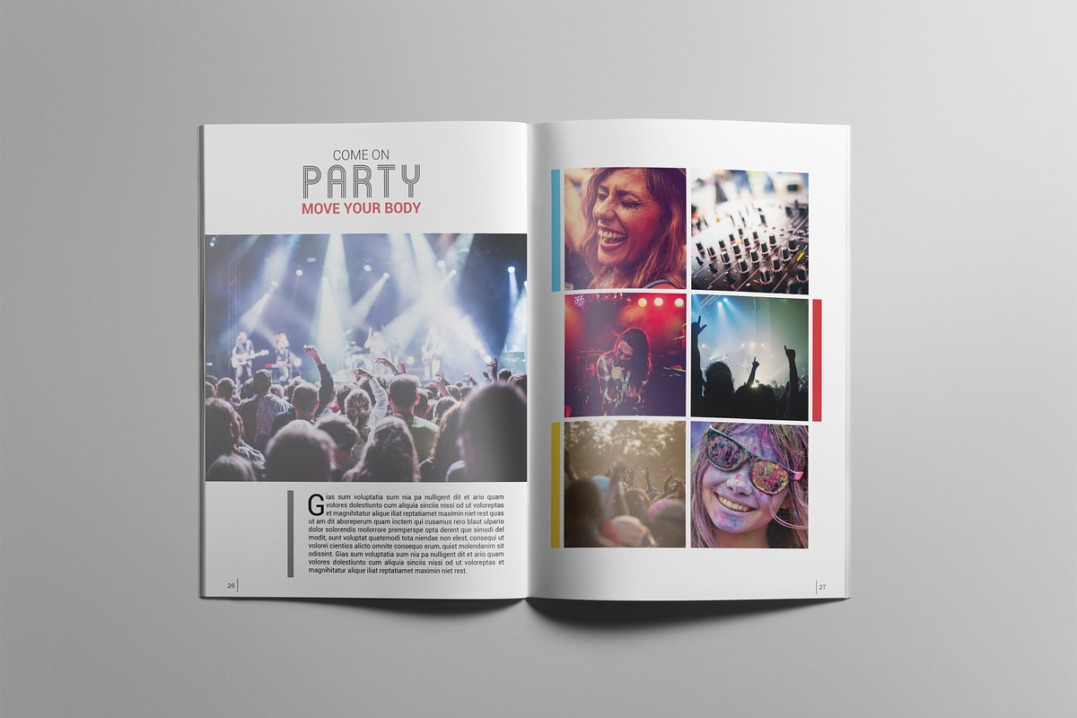 Indesign Magazine Template, a Magazine Template by BoriesBechker (Photo 12 of 19)