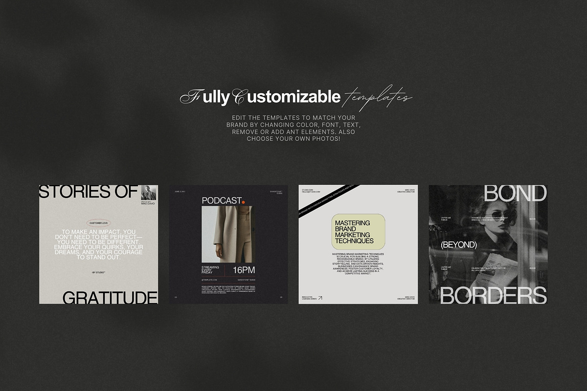 Social Media Templates, a Social Media Template by Prapti Design (Photo 7 of 9)