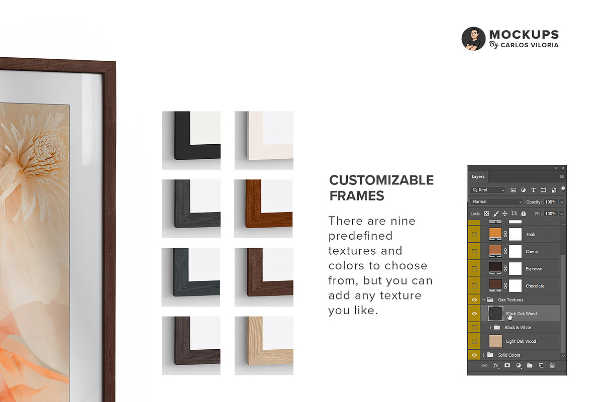 Triptych Photo Frame Mockup – R3x1, a Merchandise Mockup by Mockups by Carlos Viloria (Photo 3 of 7)