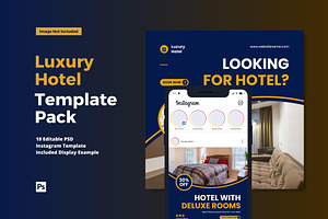 Luxury Hotel instagram Post