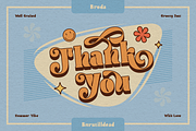 Broda, a Slab Serif Font by Burntilldead (Thumbnail 12 of 12)