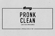 Pronk - retro vintage display font, a Sans Serif Font by Colt Type Co (Thumbnail 4 of 7)