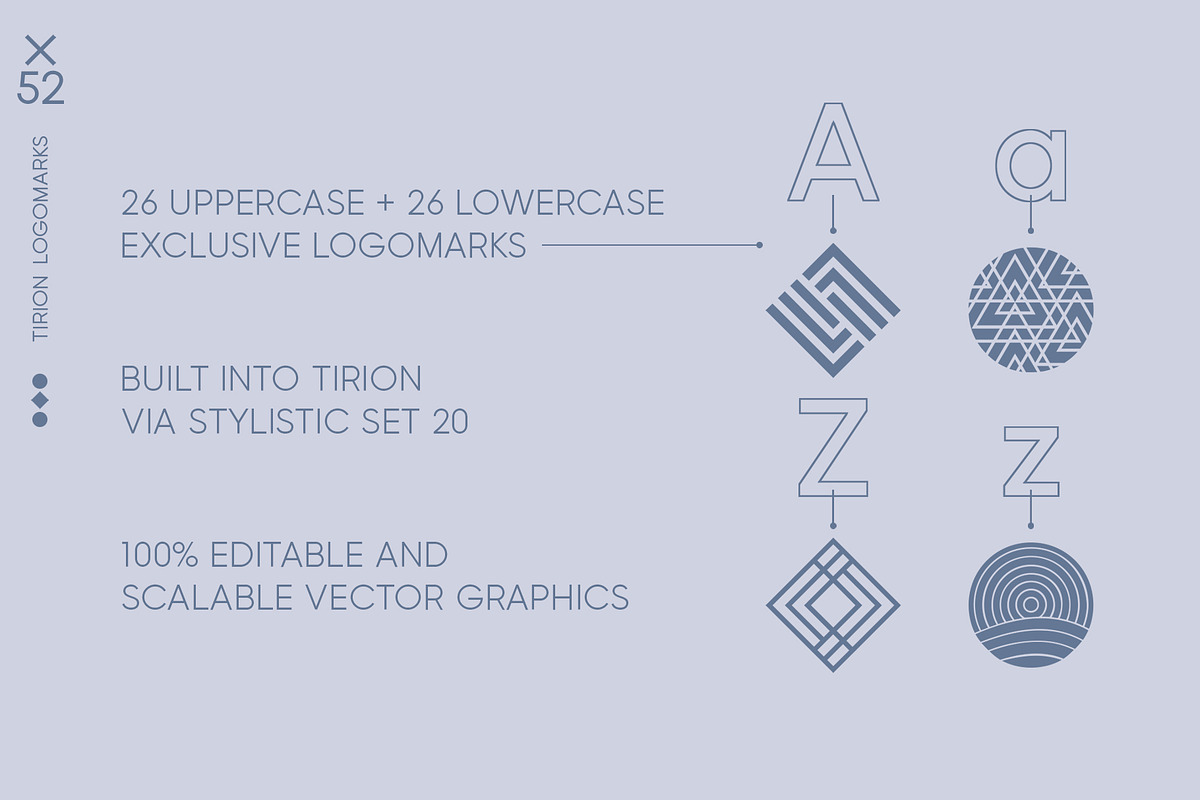 Tirion - The Ultimate Logo Toolkit, a Sans Serif Font by TirionType (Photo 13 of 15)