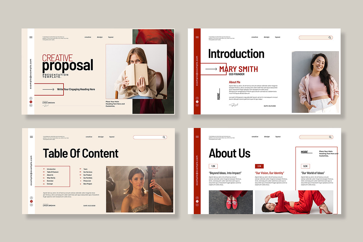 Creative Proposal Presentation preview 4