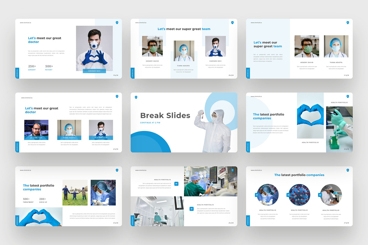 Sirenical - Medical Keynote Template, a Presentation Template by BeadyLab (Photo 4 of 6)