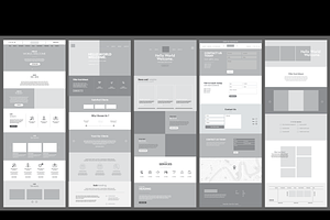 Website Wireframe Template