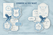 Vintage Wedding Stationery Set, a Stationery Template by Garden in frame (Thumbnail 8 of 9)