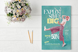 Explosive Big Sale Flyer Template