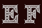 Lace alphabet., an Icon by Ajuga (Thumbnail 4 of 10)