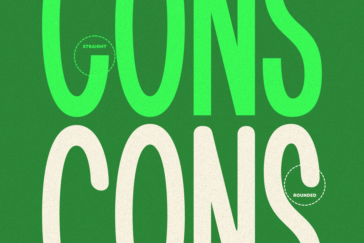 The Cons - Condensed Sans Serif Font, a Sans Serif Font by Afkari Studio (Photo 7 of 10)