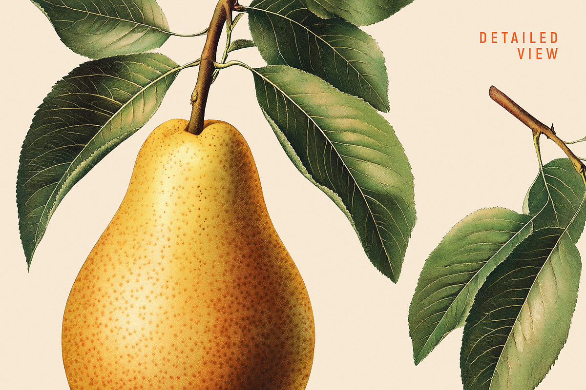 Vintage Graphic Elements_FRUITS, an Object Illustration by BOLD.Graphic (Photo 3 of 8)