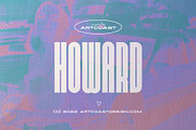 Howard - Ultra Condensed Sans Serif, a Sans Serif Font by Artcoast Std. (Thumbnail 1 of 6)
