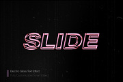Electric Gloss Text Effect (PSD), a Layer Style Add-On by Posterfello (Thumbnail 2 of 3)